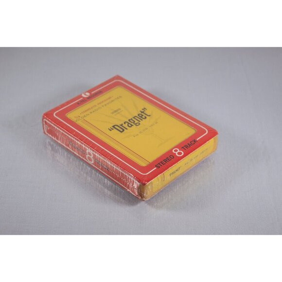 SEALED Vintage 8-track tape Dragnet Golden Radio Favorites 1949, K-Tel Records - Picture 2 of 5